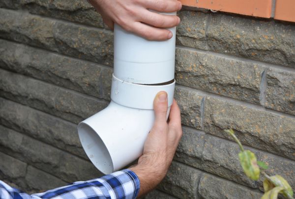 Drainage Downspout Repair in Blue Springs