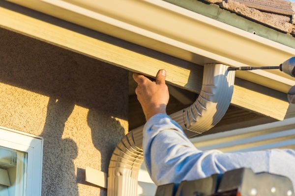 Aluminum Rain Gutter Service in Blue Springs