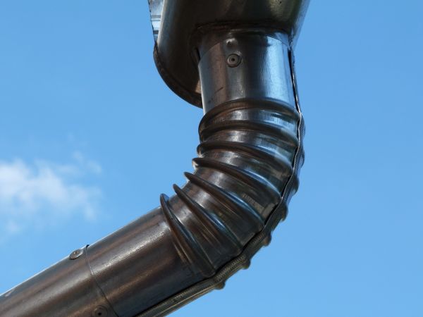 Metal Downspout Installation in Blue Springs