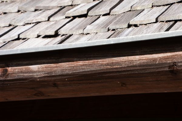 Wood Rain Gutter Installation in Blue Springs